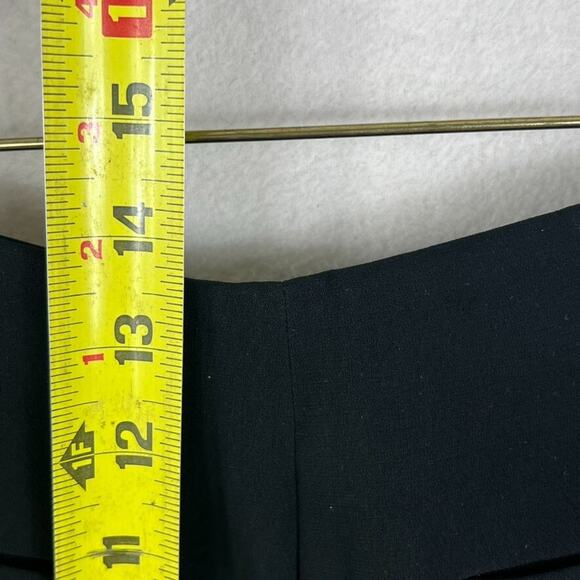 Elizabeth and James Culotte Pants Women's Size 2 Black Polyester Blend Wide Leg - Picture 15 of 16